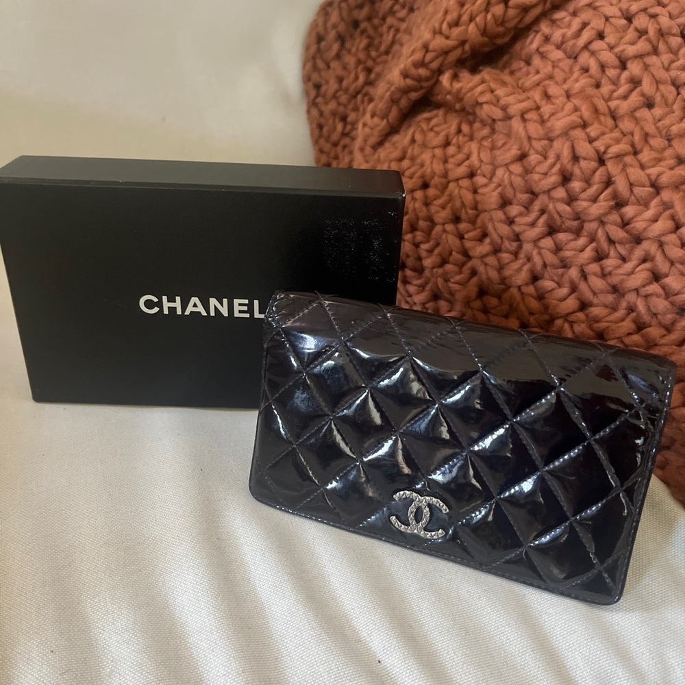 Chanel Patent Leather Wallet